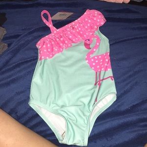 Flamingo swim suit 12 months